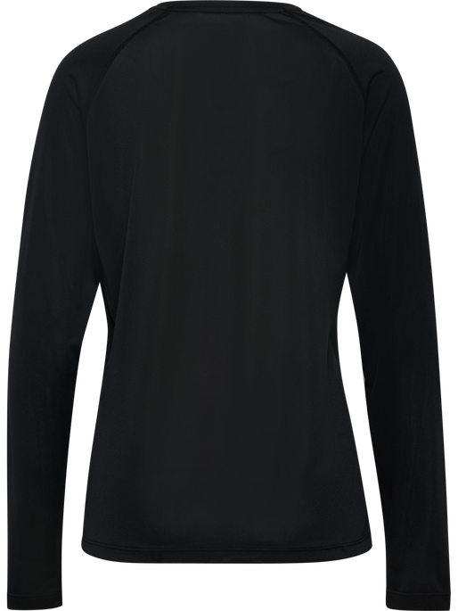 nwlBEAT W T-SHIRT L/S, BLACK, packshot