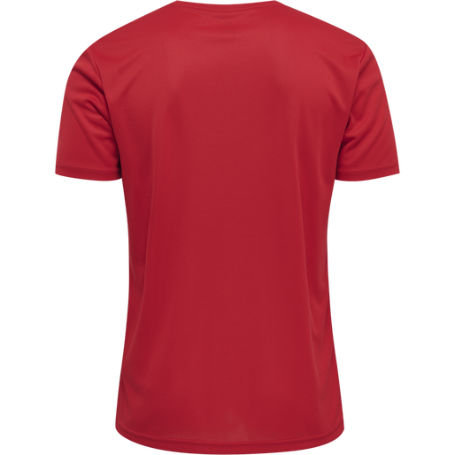 MEN CORE FUNCTIONAL T-SHIRT S/S, TANGO RED, packshot