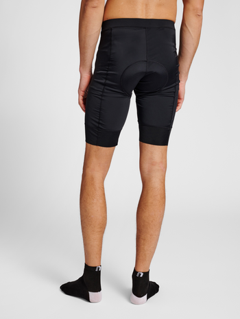 MENS CORE BIKE PANEL SHORTS, BLACK, model