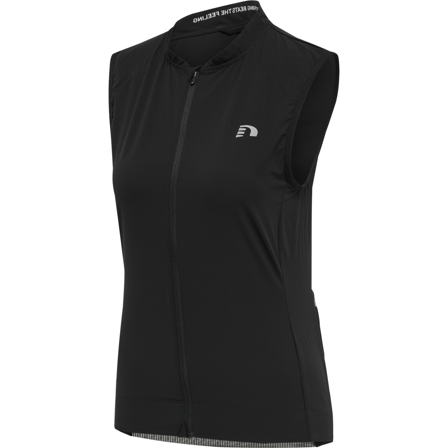 WOMENS CORE BIKE GILET, BLACK, packshot