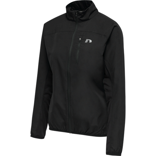 WOMEN'S CORE JACKET, BLACK, packshot