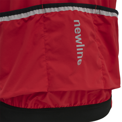 MENS CORE BIKE GILET, TANGO RED, packshot