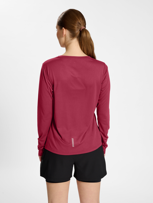 nwlMEMPHIS T-SHIRT L/S WOMAN, DRY ROSE, model