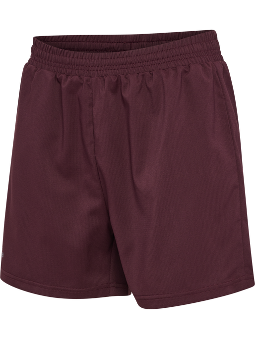 nwlMAX ZIP POCKET SHORTS W, DECADENT CHOCOLATE nwlMAX ZIP POCKET SHORTS W, DECADENT CHOCOLATE, packshot