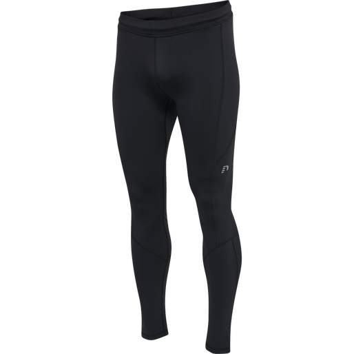 MEN LONG TIGHTS, BLACK, packshot