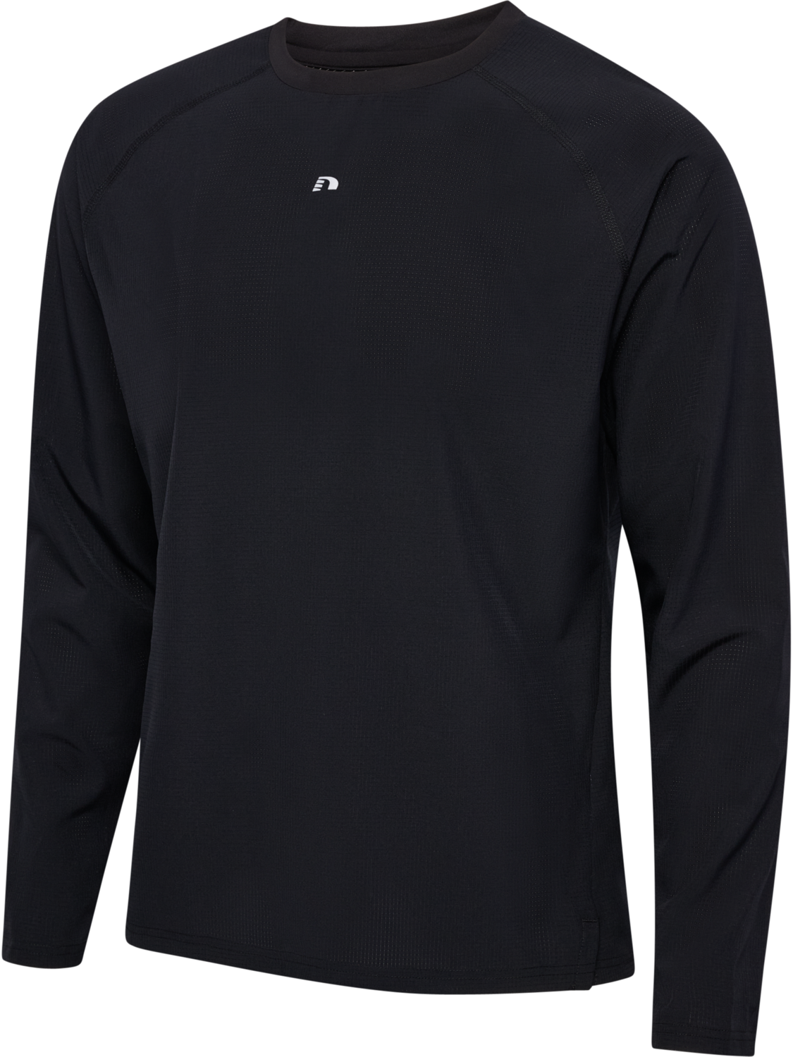 nwlBREATHE T-SHIRT L/S, BLACK, packshot