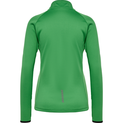 nwlPHOENIX 1/2 ZIP L/S WOMAN, MEDIUM GREEN, packshot