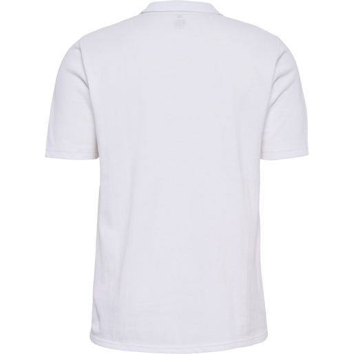 nwlLEA COTTON POLO MEN, WHITE, packshot