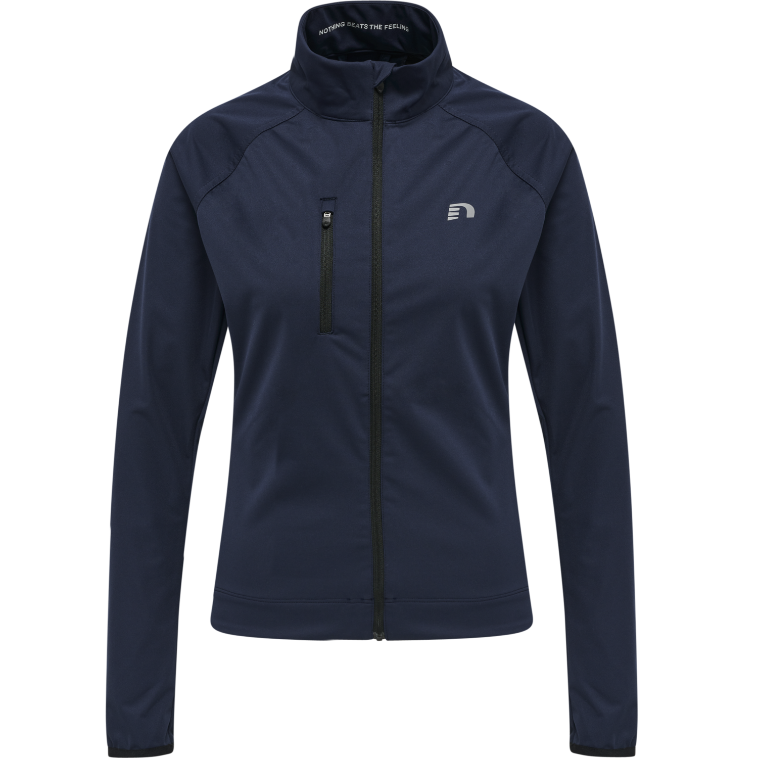 WOMENS CORE BIKE THERMAL JACKET, BLACK IRIS, packshot