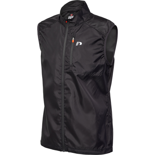 MEN PACKABLE TECH GILET, FORGED IRON, packshot