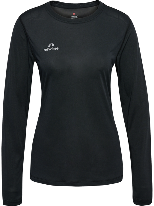 nwlBEAT T-SHIRT L/S W, BLACK, packshot