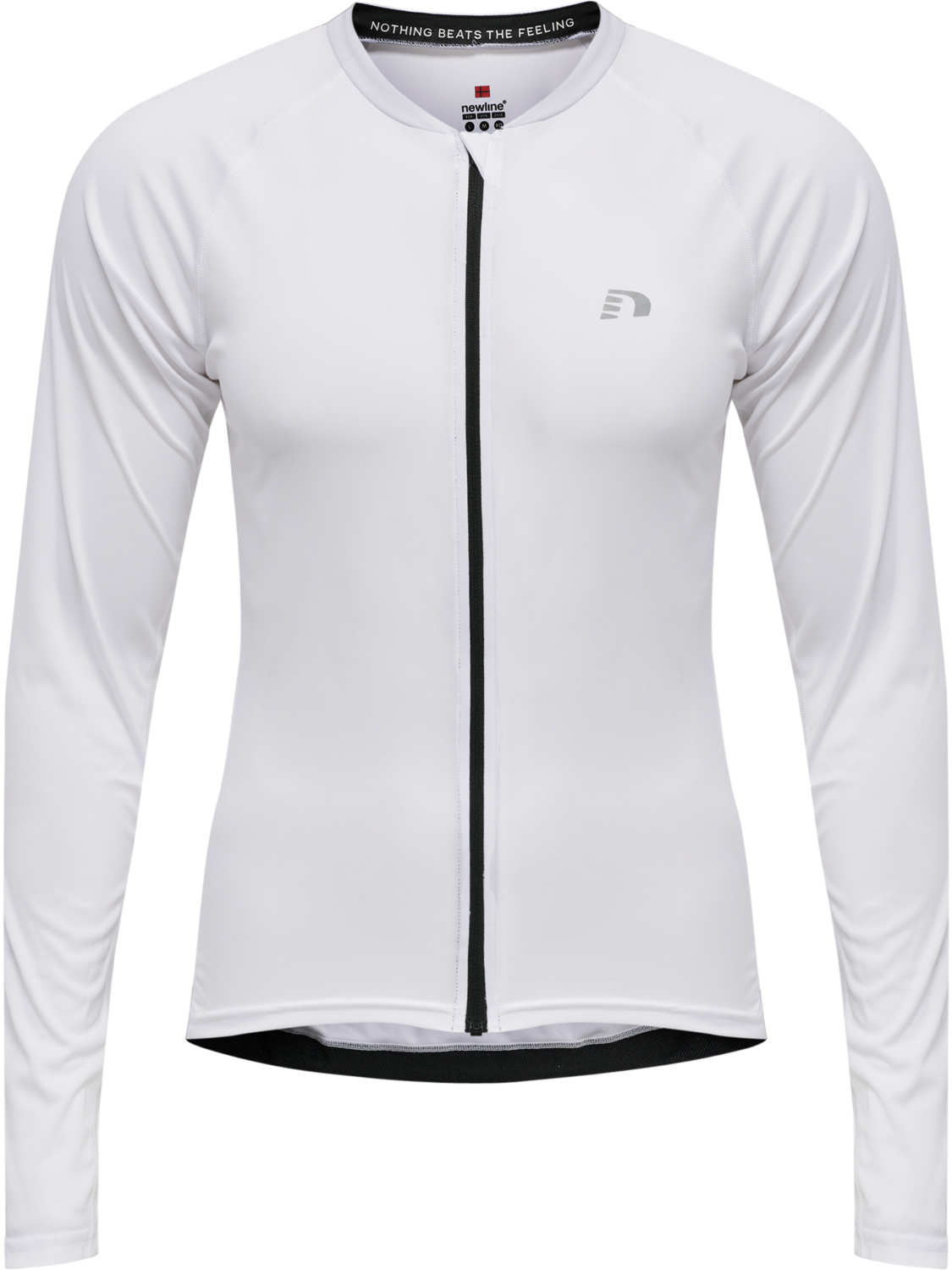 MENS CORE BIKE L/S JERSEY, WHITE, packshot