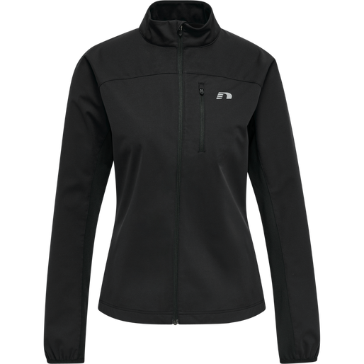 WOMEN CORE CROSS JACKET, BLACK, packshot