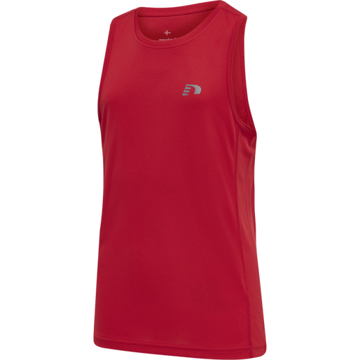 KIDS CORE RUNNING SINGLET, TANGO RED, packshot