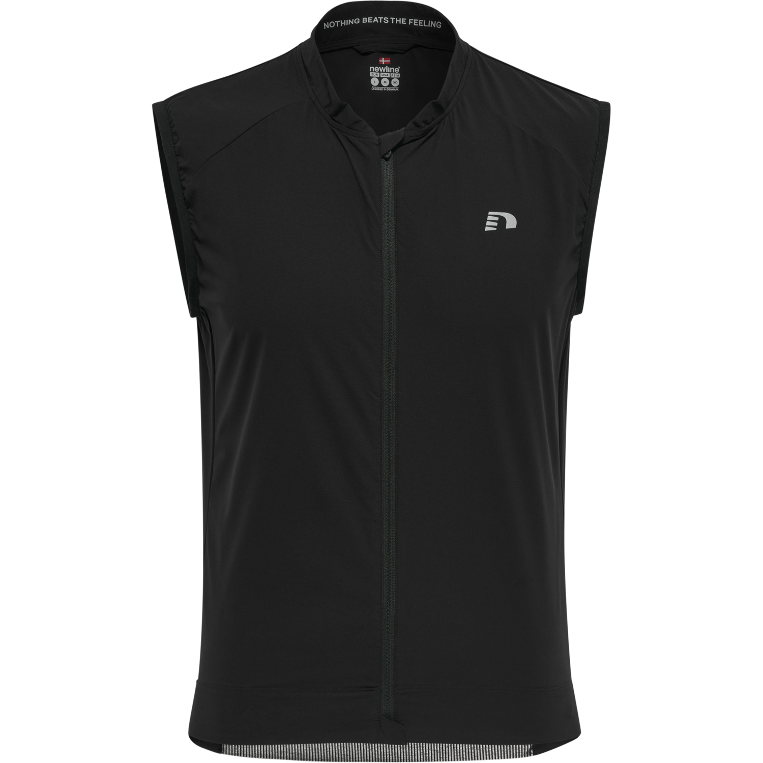 MENS CORE BIKE GILET, BLACK, packshot