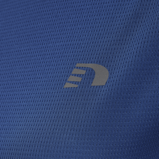 WOMEN CORE RUNNING T-SHIRT L/S, TRUE BLUE, packshot