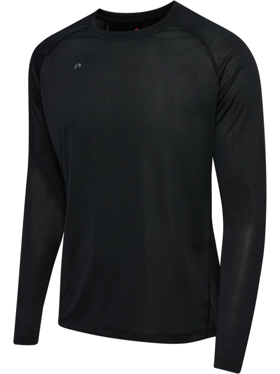 nwlBEAT T-SHIRT L/S, BLACK, packshot