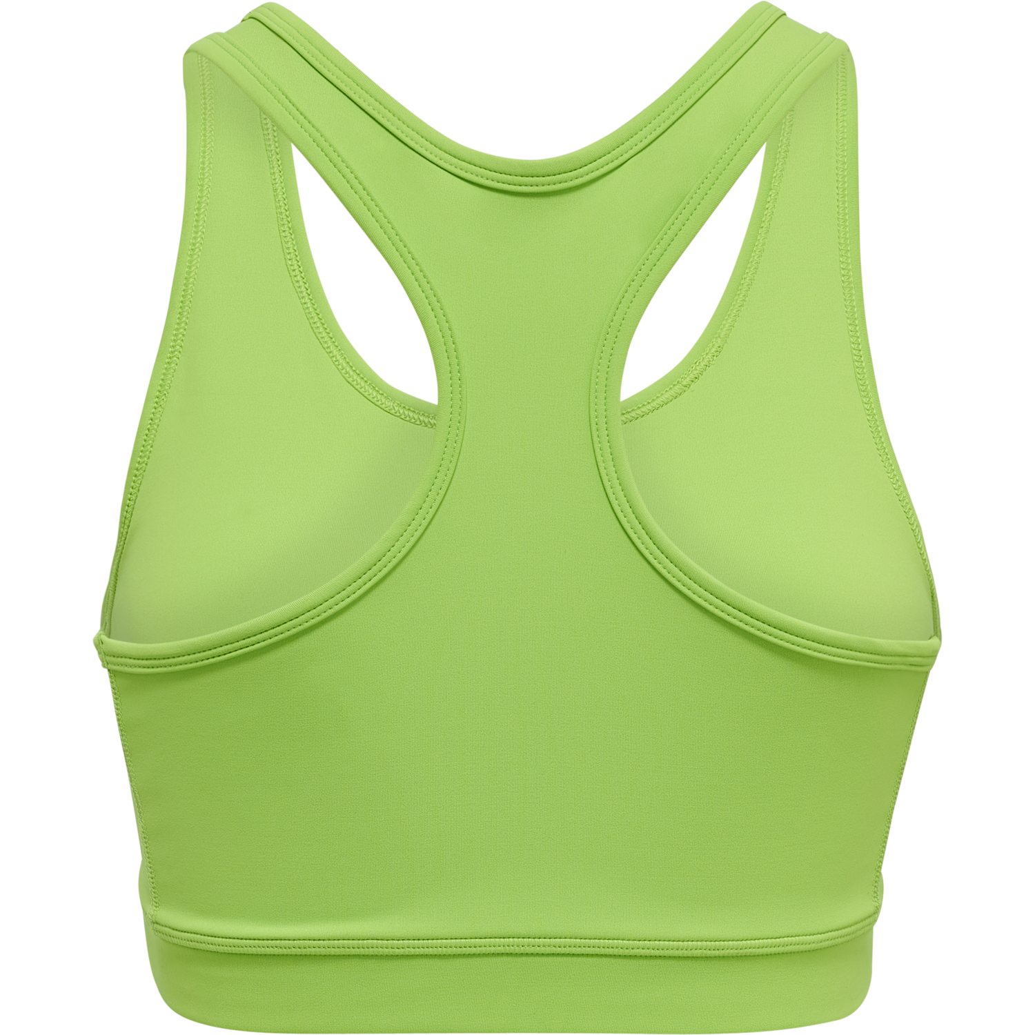WOMEN CORE ATHLETIC TOP, GREEN FLASH, packshot