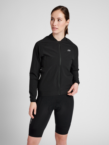 WOMENS CORE BIKE THERMAL JACKET, BLACK, model