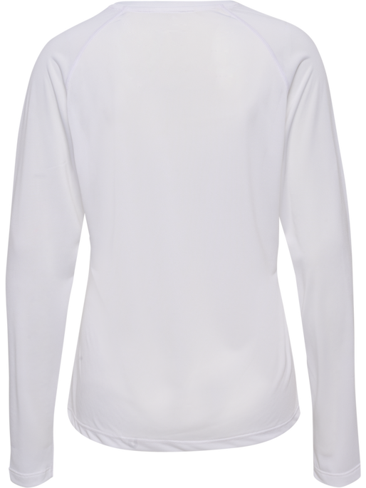 nwlBEAT W T-SHIRT L/S, WHITE, packshot
