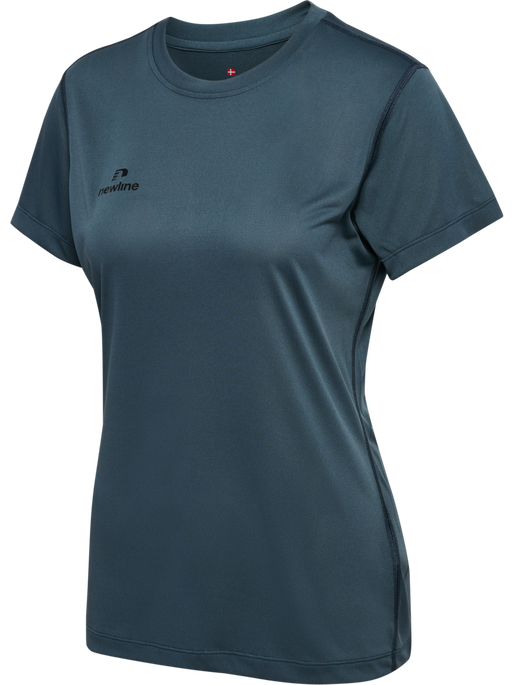 nwlBEAT T-SHIRT W, DARK SLATE, packshot