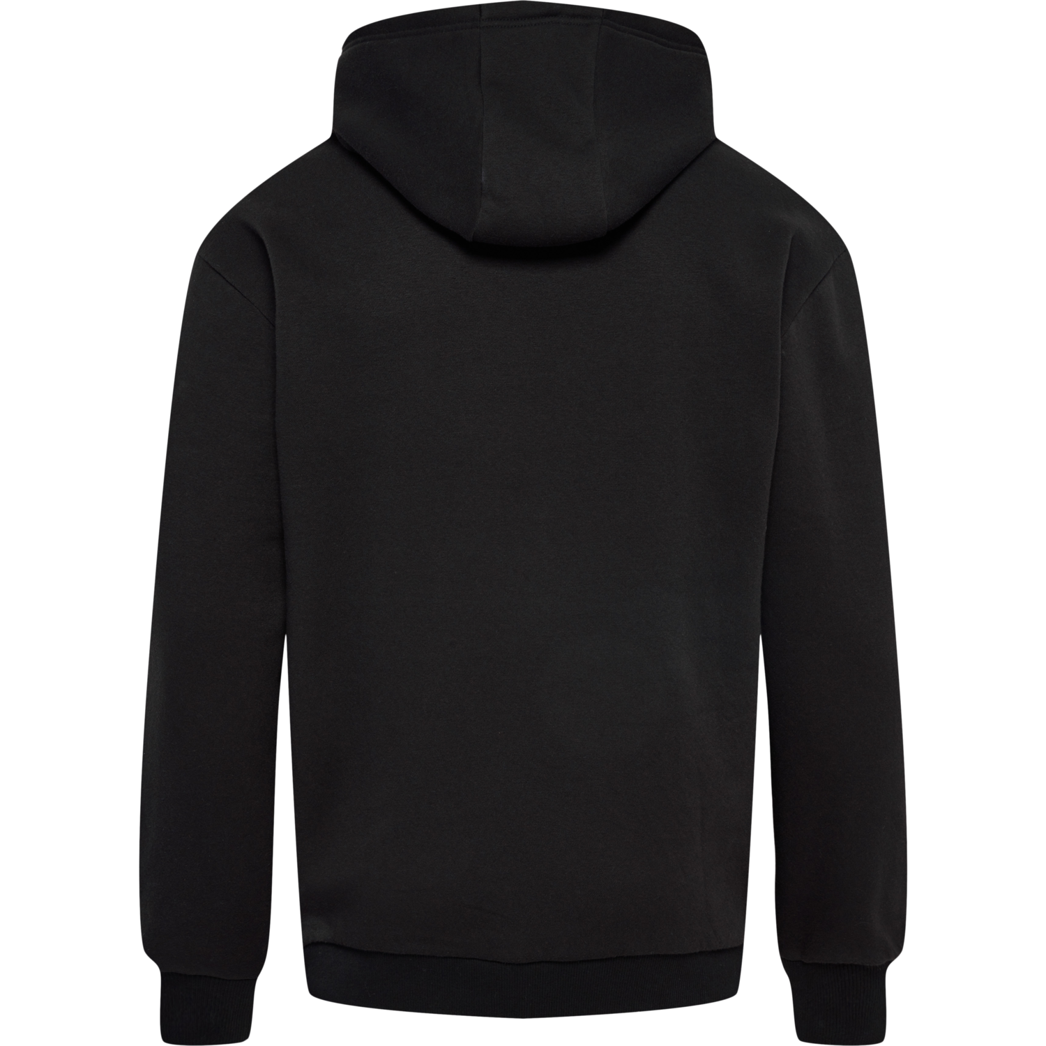 nwlLEA COTTON HOODIE MEN, BLACK, packshot