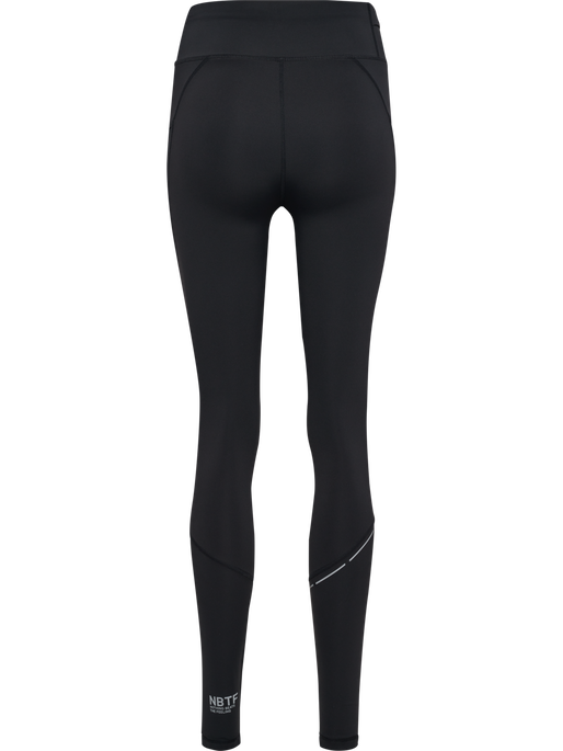nwlRACE HIGH WAIST POCKET TIGHTS W, BLACK, packshot