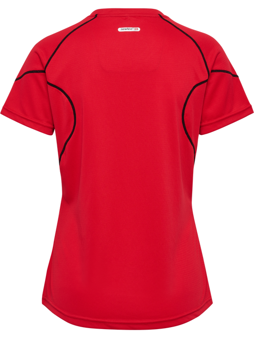 BASE COOLSKIN TEE, RED, packshot