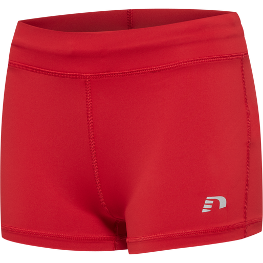 WOMEN CORE ATHLETIC HOTPANTS, TANGO RED, packshot