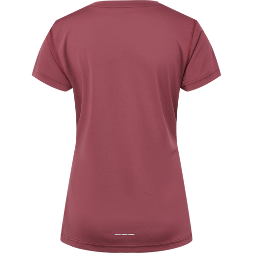 nwlBEAT TEE WOMAN, MAROON, packshot