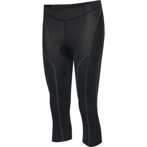 BIKE KNEE PANTS, BLACK/FIESTA_CAZOO, packshot