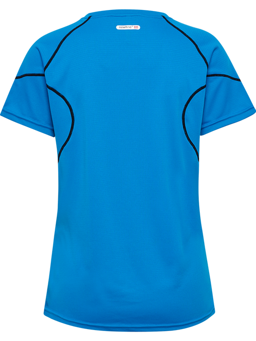BASE COOLSKIN TEE, BLUE, packshot