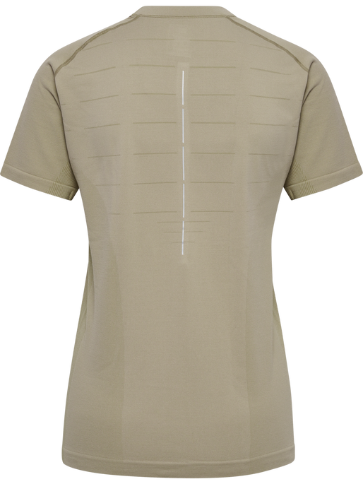 nwlPACE SEAMLESS TEE WOMAN, SILVER SAGE, packshot