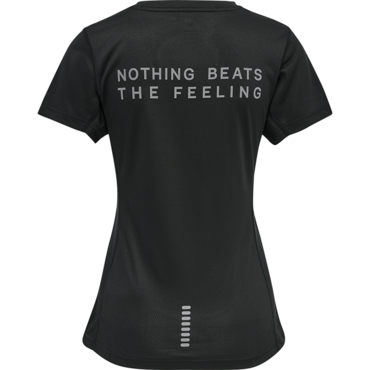 WOMEN STATEMENT T-SHIRT S/S, BLACK, packshot