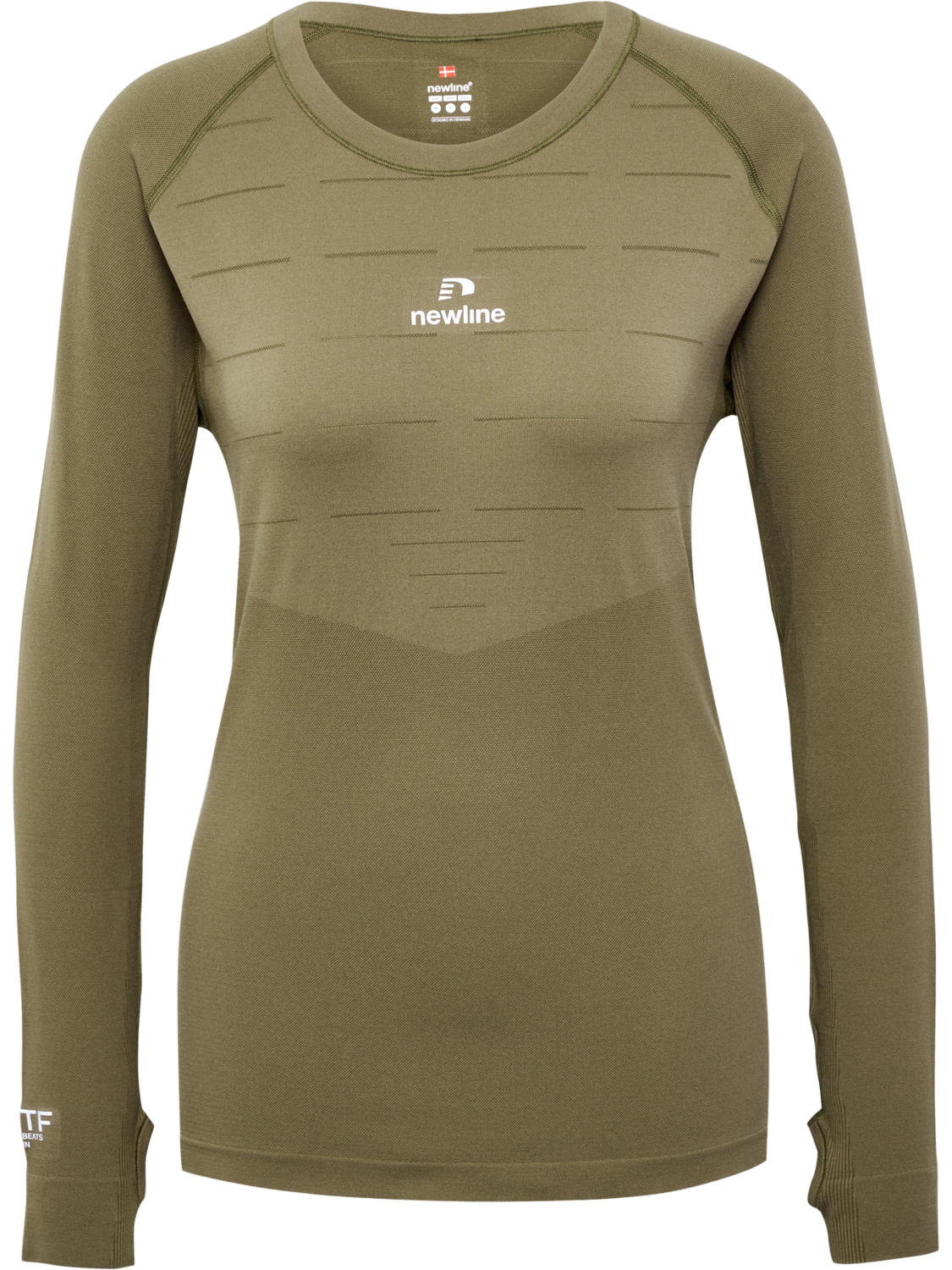 nwlPACE LS SEAMLESS WOMAN, CAPERS, packshot
