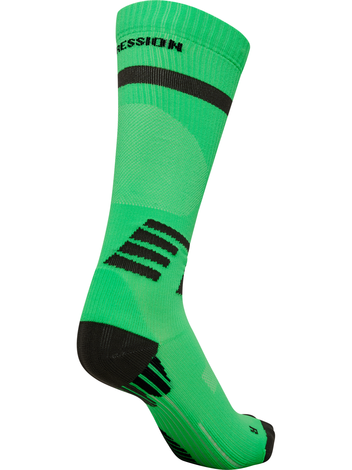 COMPRESSION SOCK, NEON GREEN, packshot