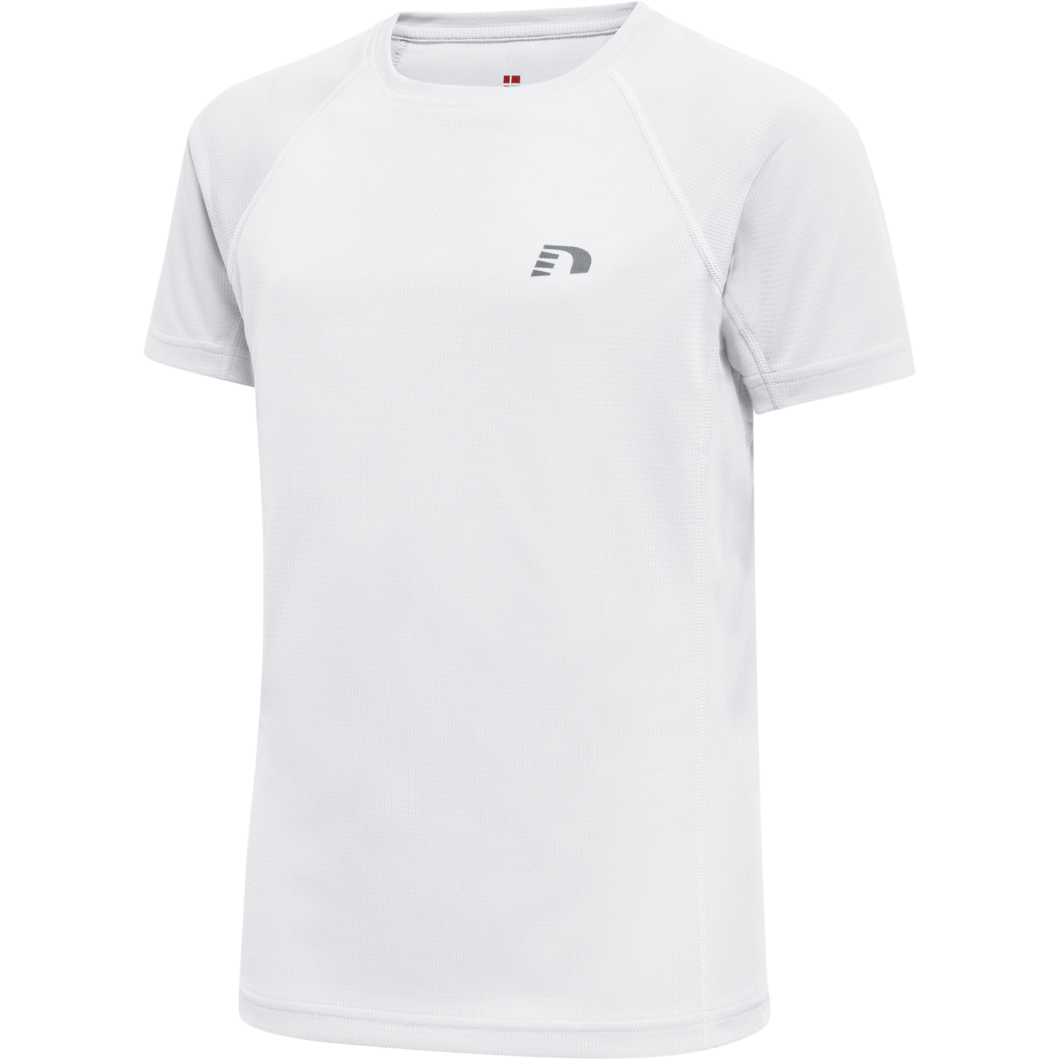 KIDS CORE RUNNING T-SHIRT S/S, WHITE, packshot