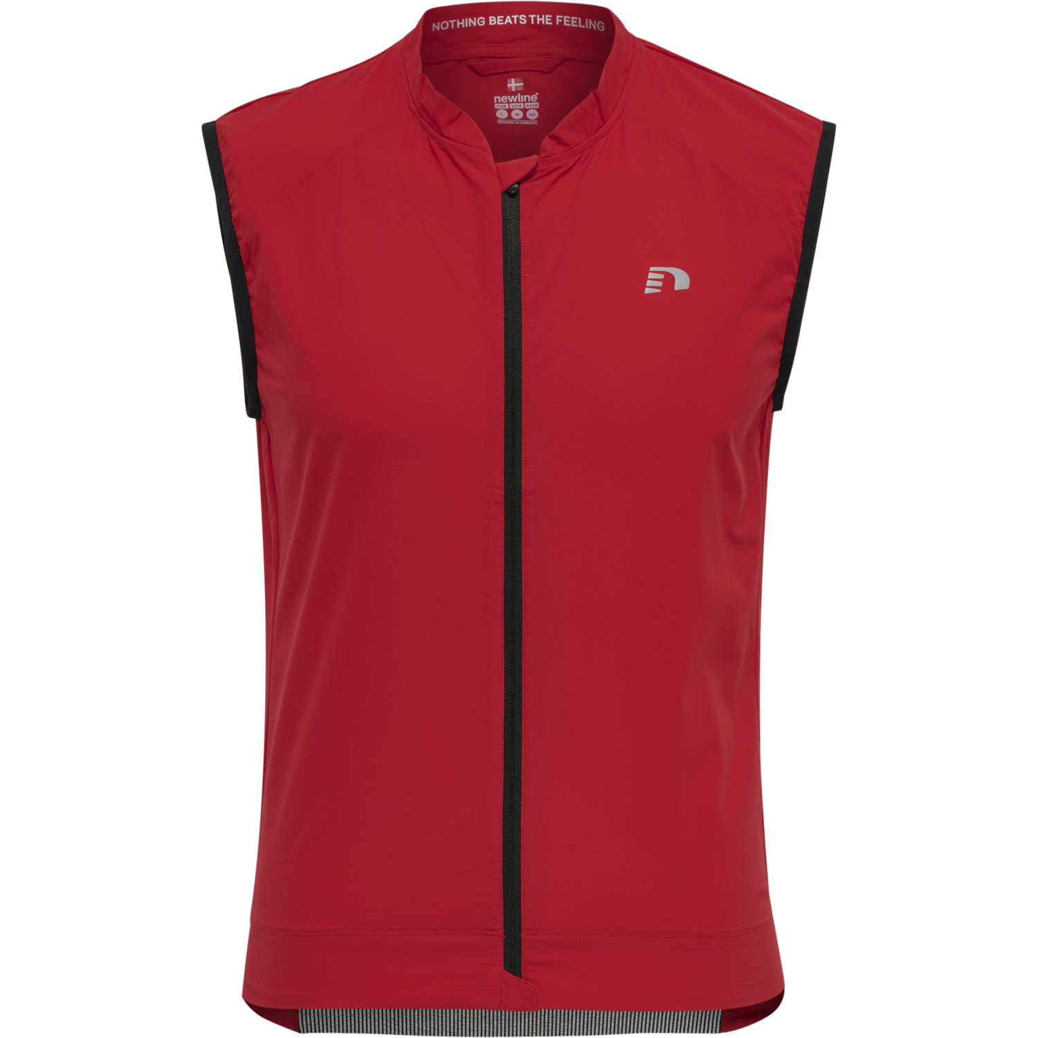 MENS CORE BIKE GILET, TANGO RED, packshot