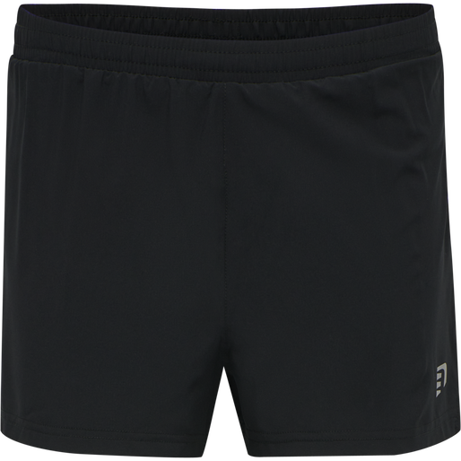 WOMEN CORE RUNNING SHORTS, BLACK, packshot