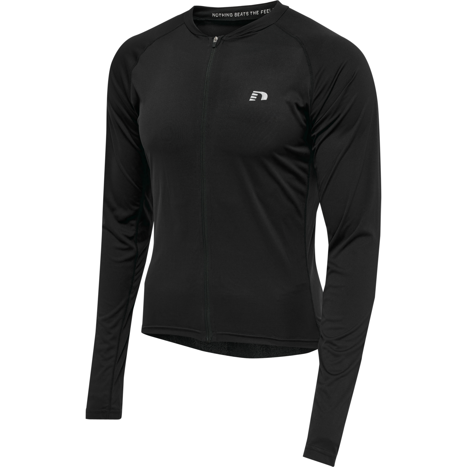 MENS CORE BIKE L/S JERSEY, BLACK, packshot