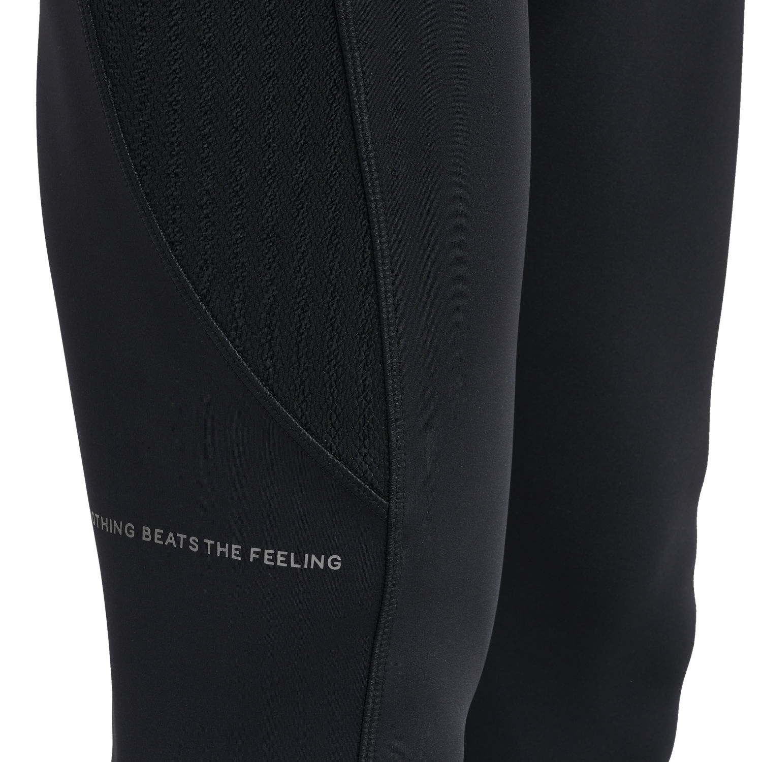 MEN LONG TIGHTS, BLACK, packshot