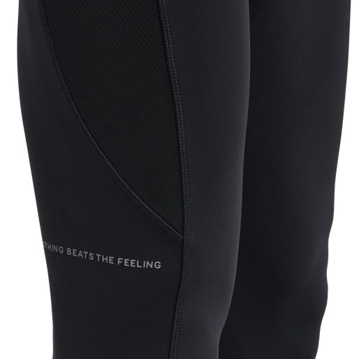 MEN LONG TIGHTS, BLACK, packshot