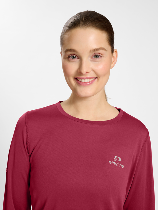 nwlMEMPHIS T-SHIRT L/S WOMAN, DRY ROSE, model