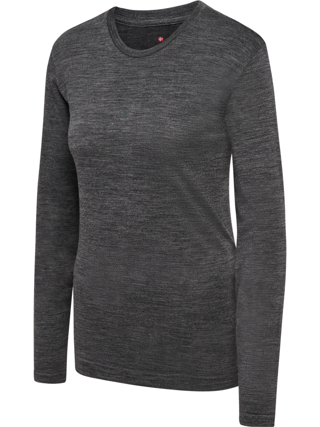 nwlTHERMA WOOL BLEND T-SHIRT L/S W, BLACK, packshot