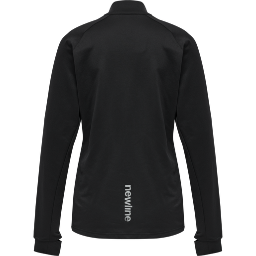 WOMEN'S CORE MIDLAYER, BLACK, packshot