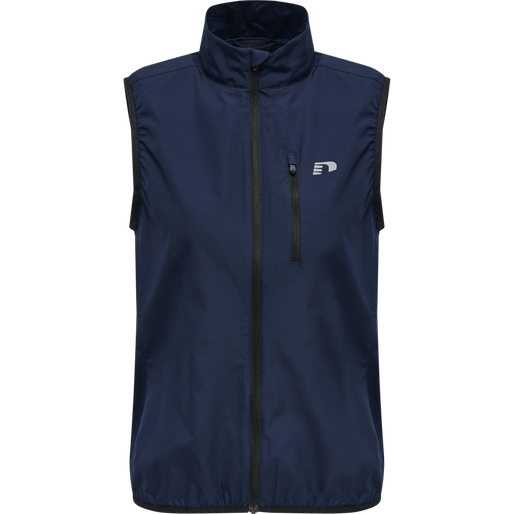 WOMEN'S CORE GILET, BLACK IRIS, packshot