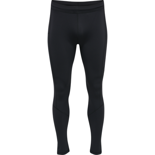 MEN LONG TIGHTS, BLACK, packshot