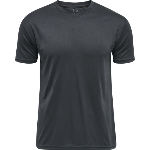 BASE COOL TEE, TITANIUM, packshot