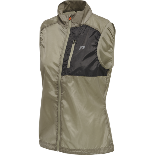 WOMEN PACKABLE TECH GILET, WINTER TWIG, packshot