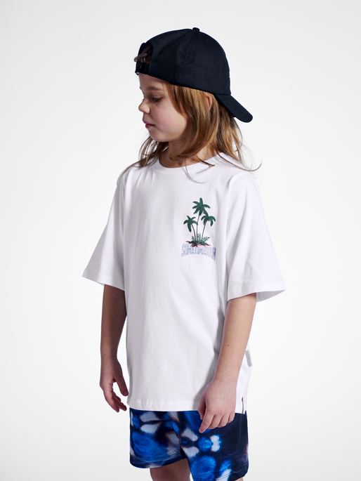 stsCLEMENTE T-SHIRT S/S, WHITE, model